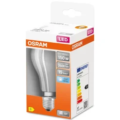 LED-Lampa Osram Normal (150) E27 Matt 840 Cl A 16