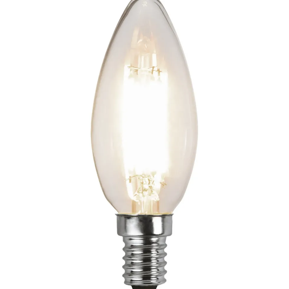 LED-lampa Star Trading E14 C35 Clear 3-step memory