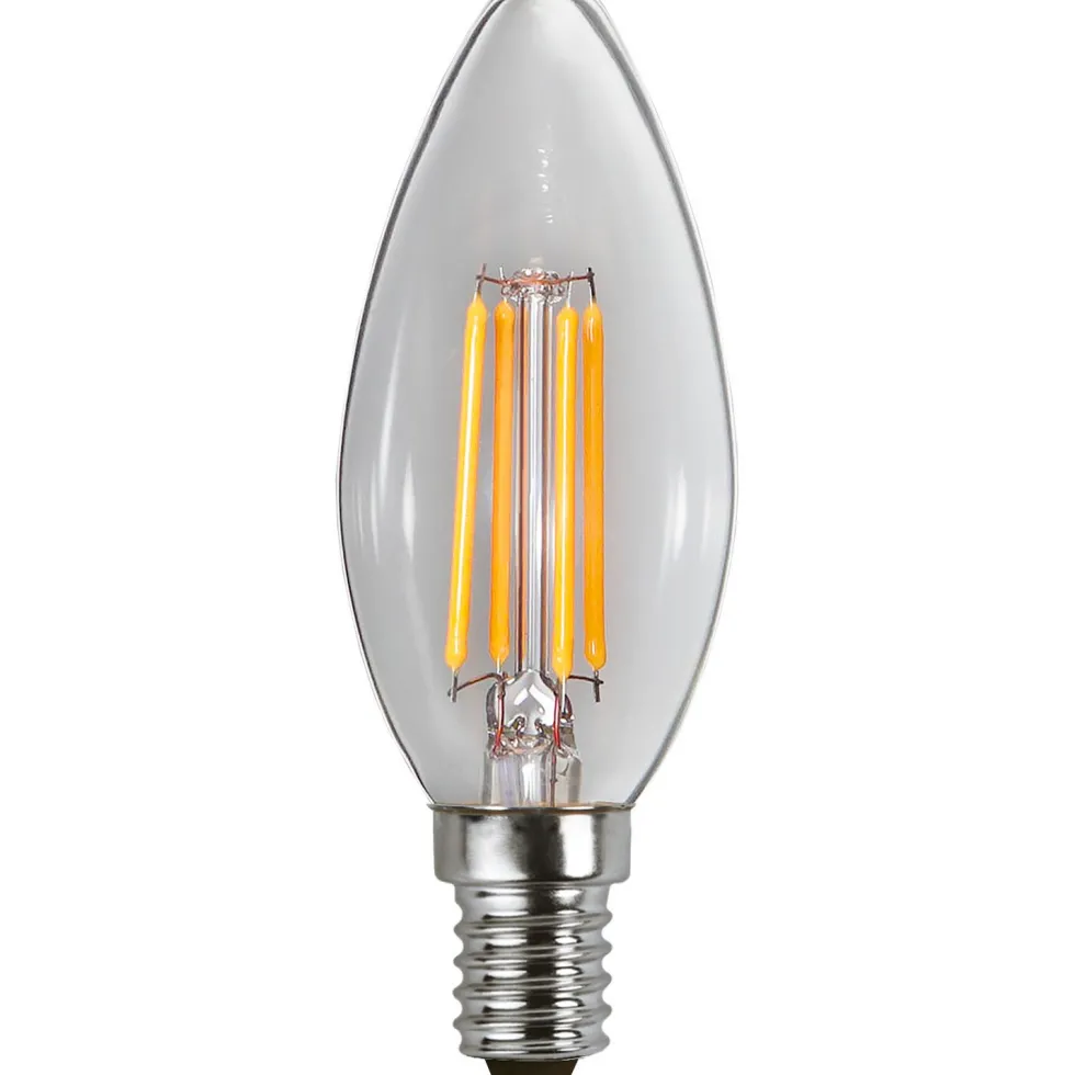 LED-lampa Star Trading E14 C35 Clear 3-step memory