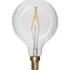 LED-lampa Star Trading E14 G80 Soft Glow Dimbar 1,5W