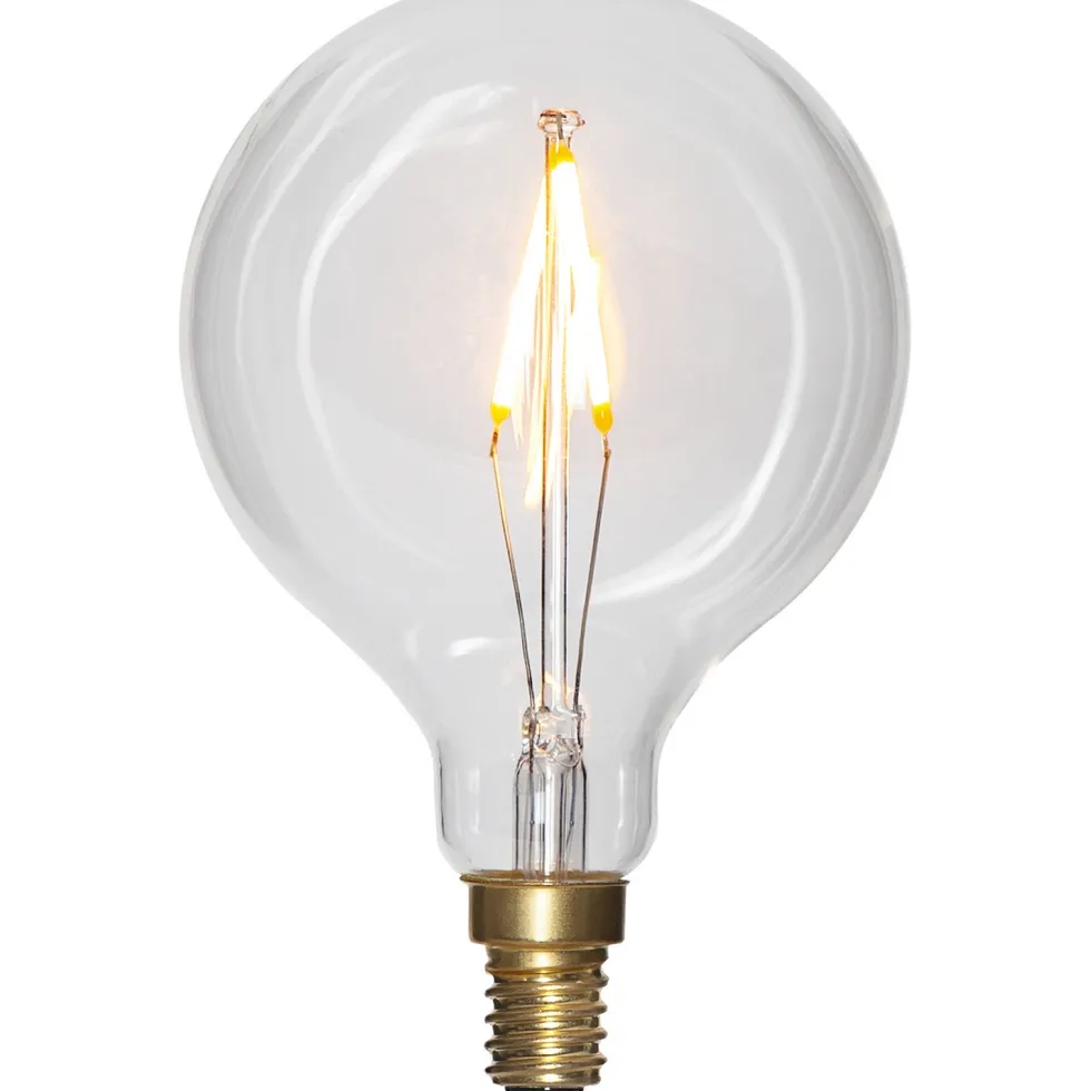 LED-lampa Star Trading E14 G80 Soft Glow Dimbar 1,5W