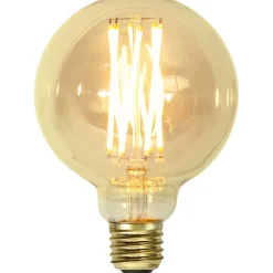 LED-lampa Star Trading E27 G95 Vintage Gold Dimbar