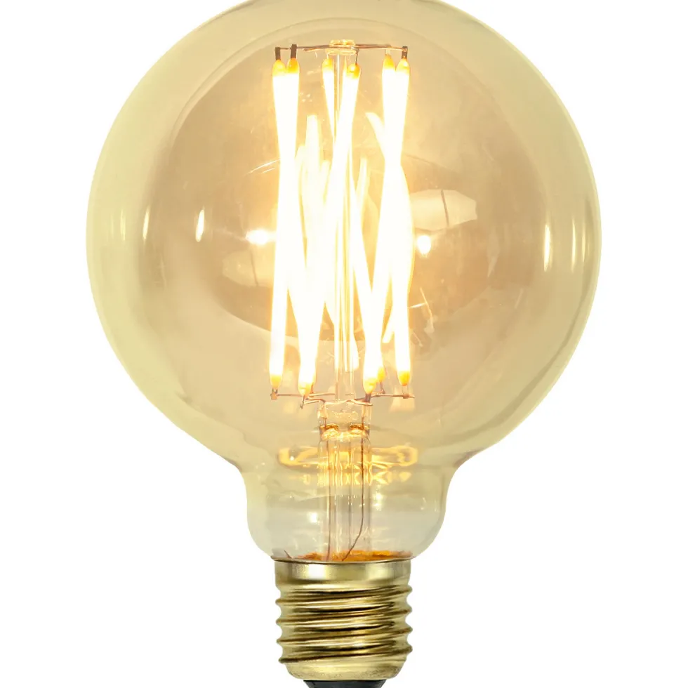 LED-lampa Star Trading E27 G95 Vintage Gold Dimbar