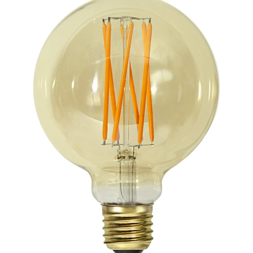 LED-lampa Star Trading E27 G95 Vintage Gold Dimbar