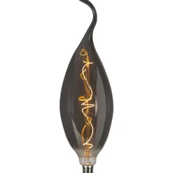 LED-lampa Star Trading Filament E27 C125 Industrial Vintage Dimbar