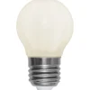 LED-lampa Star Trading Filament E27 G45 Opal RA90 4,7W