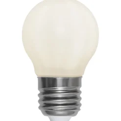 LED-lampa Star Trading Filament E27 G45 Opal RA90 4,7W