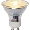 LED-lampa Star Trading GU10 MR16 Spotlight Glas 3-step