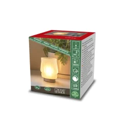 LED-ljuslykta Gnosjö Konstsmide No.1 10x11 cm USB-C