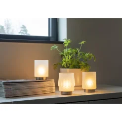 LED-ljuslykta Gnosjö Konstsmide No.1 10x11 cm USB-C