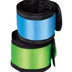 LED-reflexband LogiLink Slap-wrap 2-pack Blå + Grön