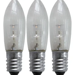 LED-Reservlampa Star Trading E10 Universal LED Klar 3-pack