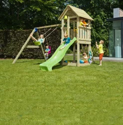Lekställning Hörby Bruk Kiosk Lektorn med Rutschkana & Gunga