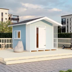 Lekstuga Luoman Lillevilla Satakieli 3,25 m² Trästuga med Sadeltak