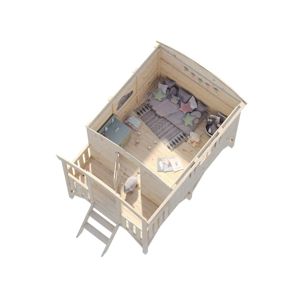 Lekstuga Palmako Huck 3,3 m2