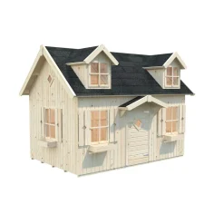 Lekstuga Palmako Marie 5,5 m² Trästuga med Loft