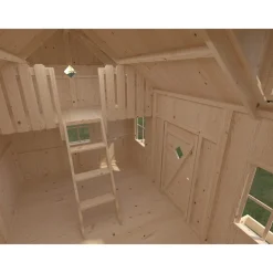 Lekstuga Palmako Marie 5,5 m² Trästuga med Loft