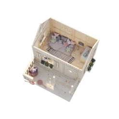 Lekstuga Palmako Otto 3,6 m2Obehandlad