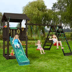 Lektorn Jungle Gym Casa Komplett Inkl Climb Module Xtra och Rutschkana