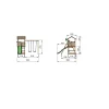 Lektorn Jungle Gym Casa Komplett Inkl Swing Modul X'tra