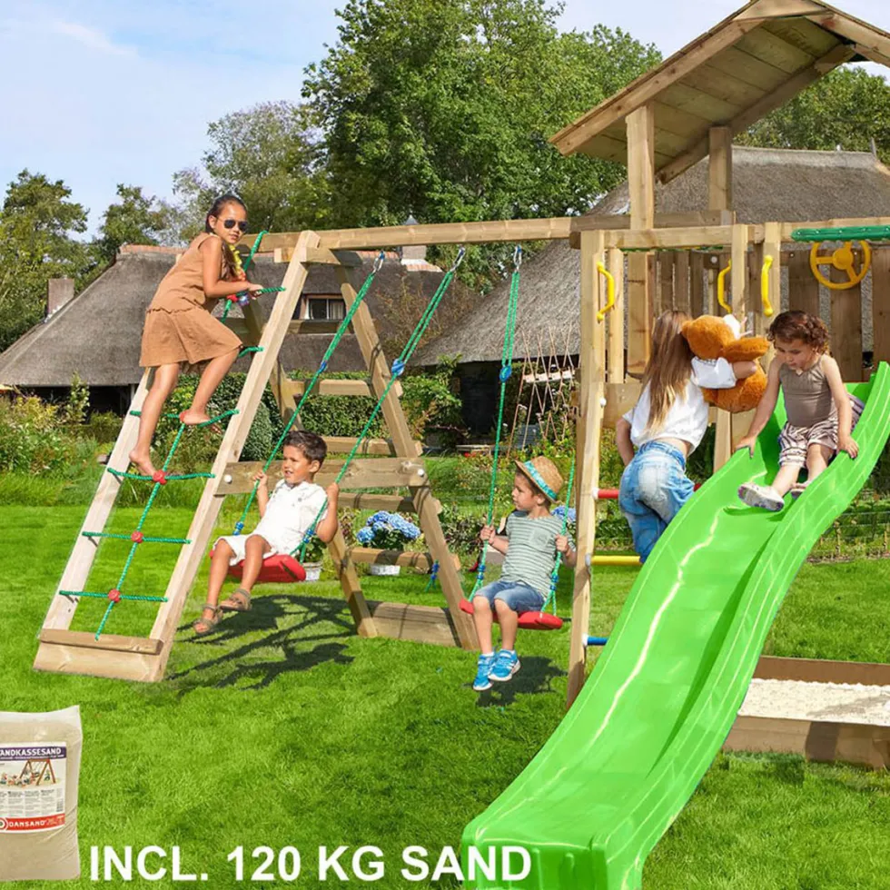 Lektorn Jungle Gym Chalet 2.1 Climb Modul Rutschkana & Sand