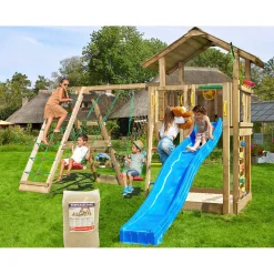 Lektorn Jungle Gym Chalet 2.1 Climb Modul Rutschkana & Sand