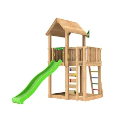 Lektorn Jungle Gym Mansion 2.1 Grön Rutschkana