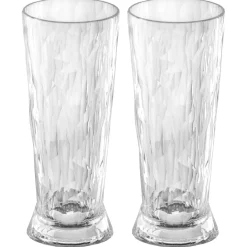 Ölglas Koziol Club No. 10 300 ml Crystal Clear 2-pack