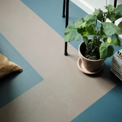 Linoleumgolv Forbo Marmoleum Click 30x30 cm Petrol med Klicksystem