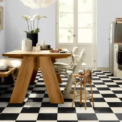 Linoleumgolv Forbo Marmoleum Click Black Hole 30x30cm med Klicksystem