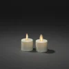 Ljus Gnosjö Konstsmide 3,5x5 cm LED 2-set Batteriljus