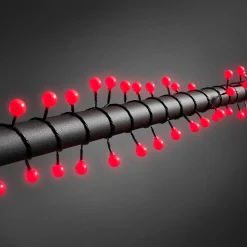 Ljusslinga Gnosjö Konstsmide 80 st LED 11,32 mRöd/Svart