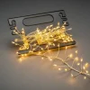 Ljusslinga Gnosjö Konstsmide Cluster Amber Micro-LED 3,6 mSilver
