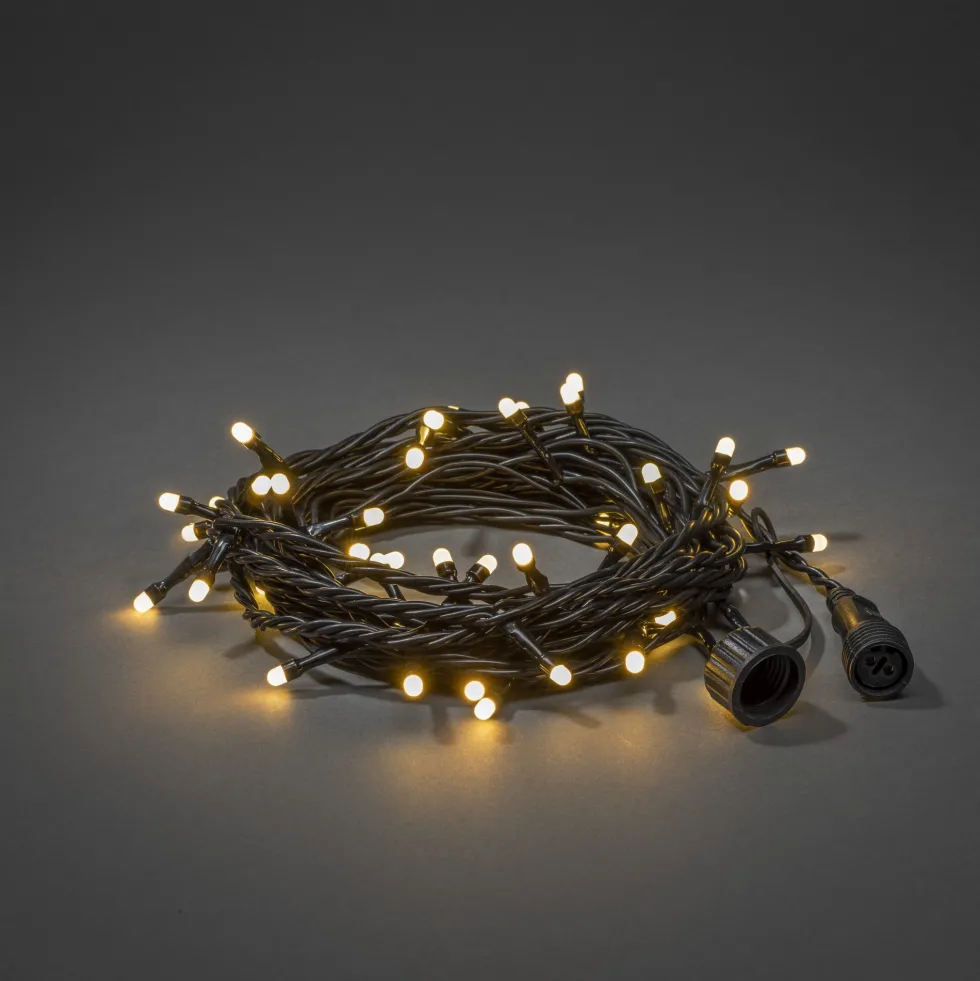 Ljusslinga Gnosjö Konstsmide Frostade 31V 50 LED