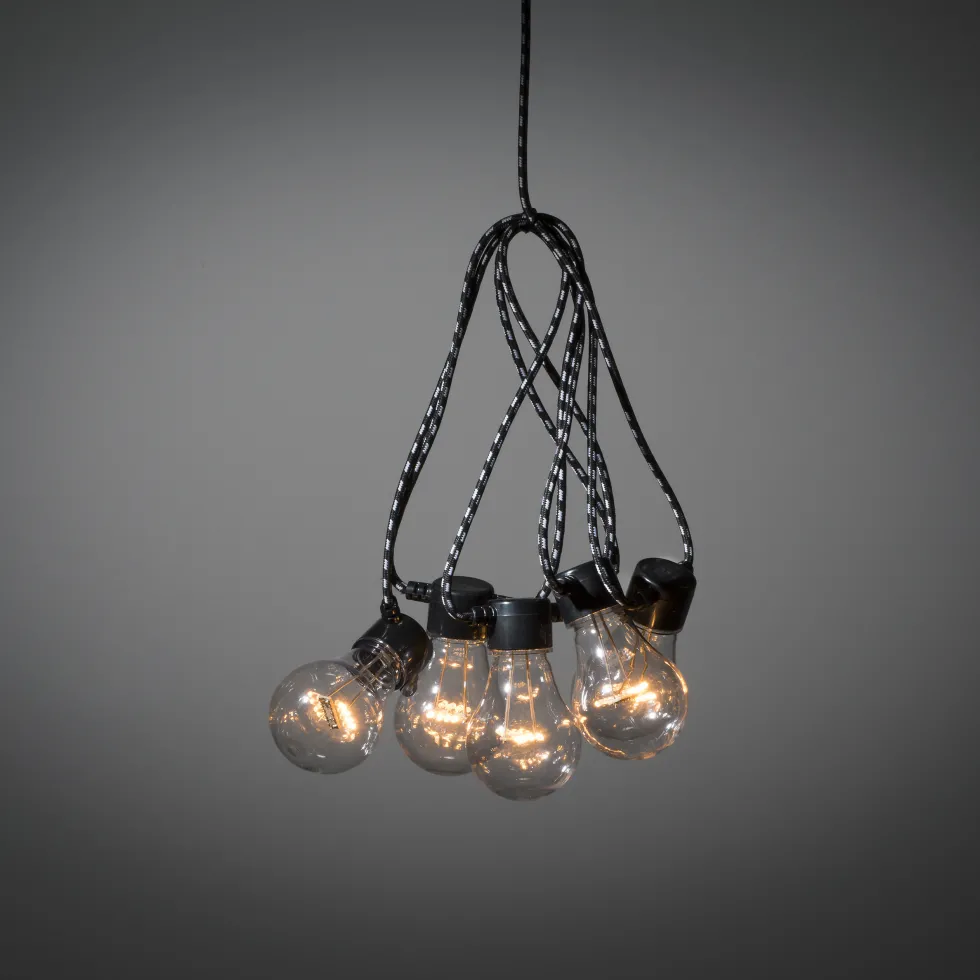 Ljusslinga Gnosjö Konstsmide 10L Amber LED