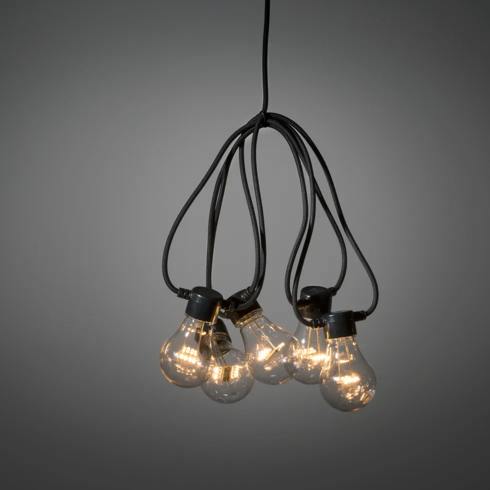 Ljusslinga Gnosjö Konstsmide 10L Amber LED