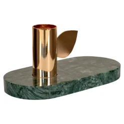 Ljusstake House Nordic Marble Leaf