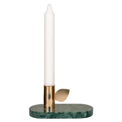Ljusstake House Nordic Marble Leaf