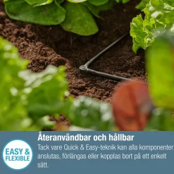 L-koppling Gardena Micro-Drip 4,6 mm