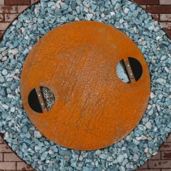 Lock GrillSymbol för Luna eldstad
