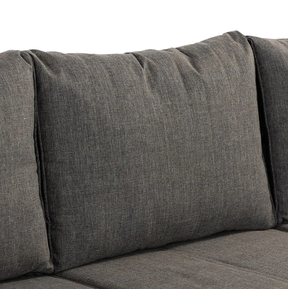 Loungegrupp Comfort Garden Ariany Utemöbler i Svart Aluminium
