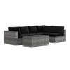 Loungegrupp Comfort Garden Bahamas utomhus loungegrupp 5-sits med vändbar schäslong och bord