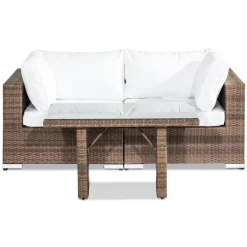 Loungegrupp Comfort Garden Bahamas 2-sits med Högt Bord Utomhus