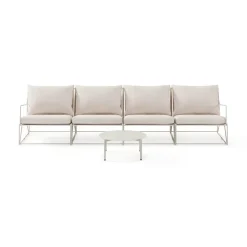 Loungegrupp Comfort Garden Usteryd Utesoffa 4-sits med Usteryd Soffbord