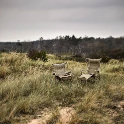 Loungeset Hillerstorp Praktö Fåtölj med Fotpall