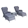 Loungeset Venture Home Washington Fällbar Utomhus