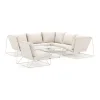 Loungesoffa Comfort Garden Usteryd utomhus hörnsoffa 6-sits vändbar med fåtölj