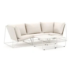 Loungesoffa Comfort Garden Usteryd utomhus rak 3-sits soffa