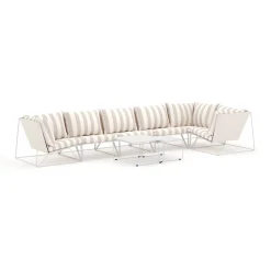 Loungesoffa Comfort Garden Usteryd utomhus hörnsoffa 6-sits vändbar