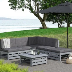 Loungesoffa KWA Mittdel Utomhus